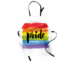 Watercolor Artwork LGBT Apron