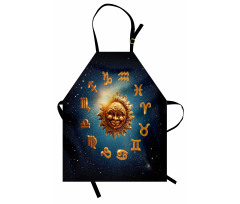 Astroloji Mutfak Önlüğü Güneş ve Burçlar