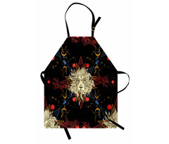 Medieval Mystic Lion Apron