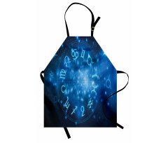 Horoscope Wheel Signs Apron