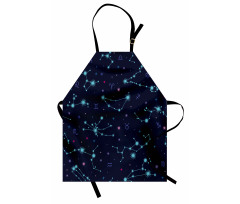 Horoscope Sign Dots Apron