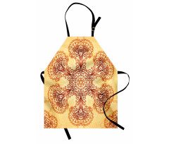 Oriental Vintage Ornaments Apron