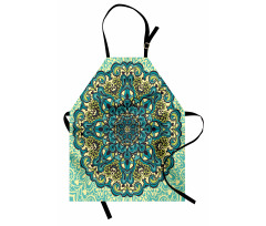 Abstract Flower Vibrant Apron