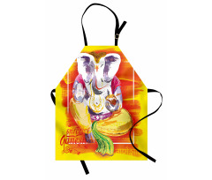 Cultural Ancient Art Design Apron