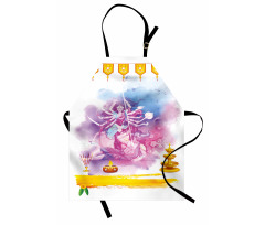 Ceremonial Cultural Happy Apron