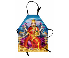 Figure of Wealth Festive Apron