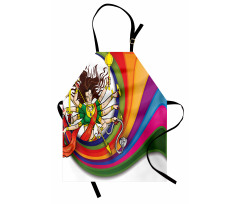 Rainbow Circle Snake Apron