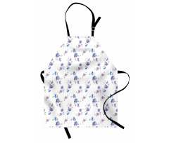 Bridal Romantic Buds Apron