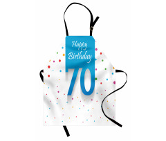 Dots Happy Birthday Apron