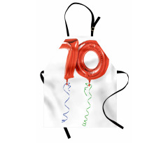 Party Flying Balloons Apron