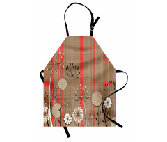 Vintage Style Botany Artsy Apron