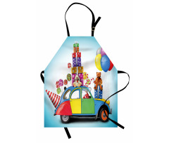 Car Hat Toys Lollipops Apron