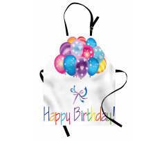 Balloon Bouquet Hearts Apron