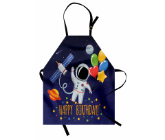 Astronaut Balloon Apron