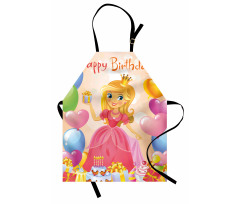 Girl Princess Themed Apron