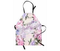 Bride Hydrangeas Apron