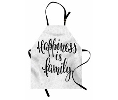 Happiness Phrase Apron