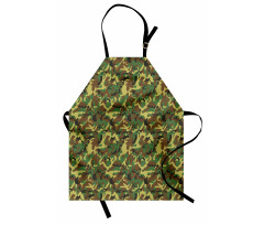 Woodland Abstract Jungle Apron