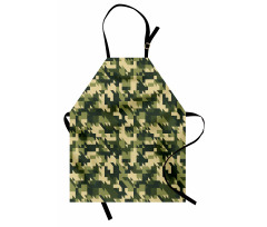 Abstract Chevron Forest Apron