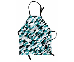 Aquatic Camouflage Tile Apron