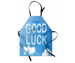 Message Sky Clouds Apron