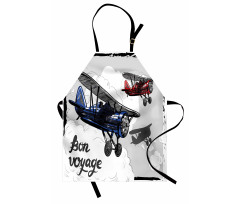 Retro Bon Voyage Apron