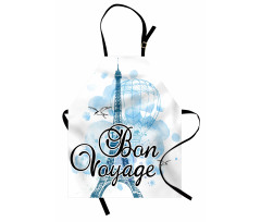 Eyfel Kulesi Mutfak Önlüğü Paris Seyahatı