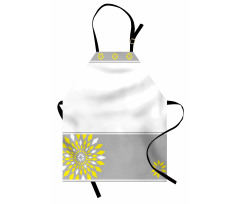 Border with Flowers Apron