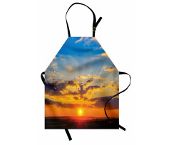 Dramatic Sunset Apron