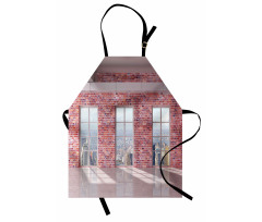 Red Brick Wall Loft City Apron