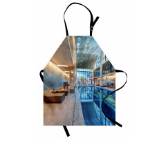 Mimari Mutfak Önlüğü Yüzme Havuzlu Otel