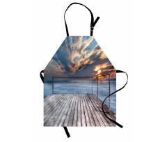 Sea View Terrace Sunset Apron