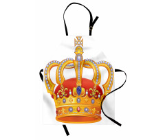 Majestic Royal Sign Crown Apron