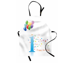 Kids First Birthday Apron