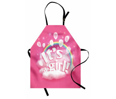 Its a Girl Words Apron