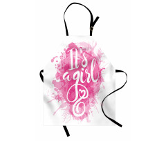 It's a Girl Baby Apron