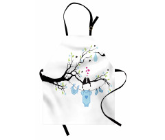 Birds Child Clothes Apron