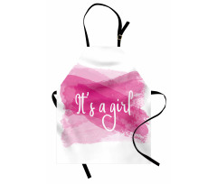 Girls Baby Shower Apron