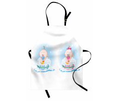 Girl Boy Bath Apron