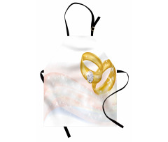 2 Rings Abstract Apron