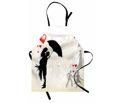 Couple Love Romance Apron