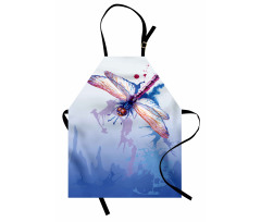 Abstract Dragonfly Apron