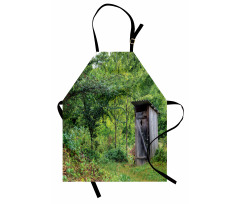 Spring Forest Worn Hut Apron