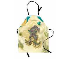 Sea Turtles Sand Boat Apron