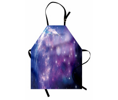 Purple Nebula Apron