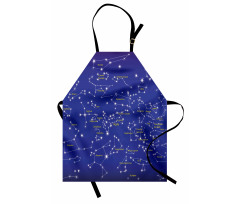 Names of Stars Apron