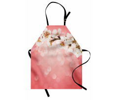 Blossoming Sakura Branch Apron