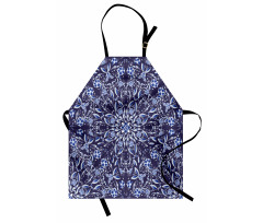 Chinese Style Floral Apron