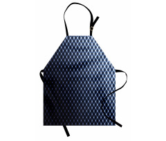 Checkered Halftone Apron