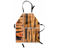 Life Message Apron